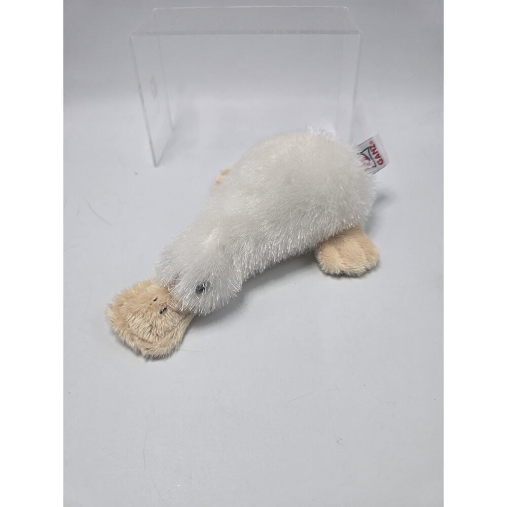 Lil'Kinz Googles Platypus White Plush Stuffed Animal 8" Ganz